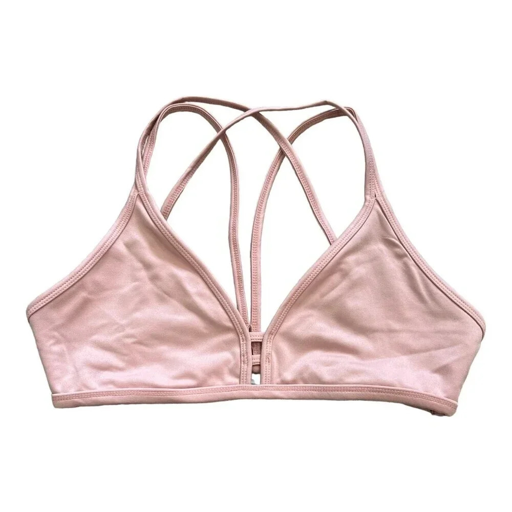 Danskin Blush Pink Radiate Sports Bralette M